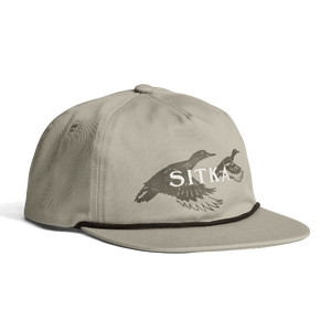 SITKA Rising Teal Unstructured Snapback Oak