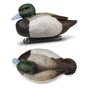 DOA Refuge Bluebill Decoys Foam Filled