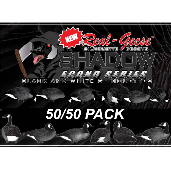 Real-Geese Shadow Series 50/50 Pack Goose Silhouettes