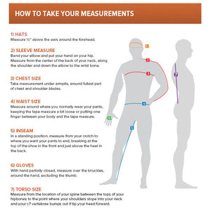 Sitka Size Chart