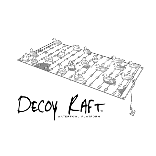 The Decoy Raft™ Waterfowl Platform