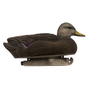 Tanglefree Flight Series Flocked Black Duck Decoys