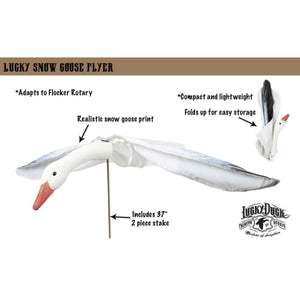 Lucky Duck Flyer Snow Goose
