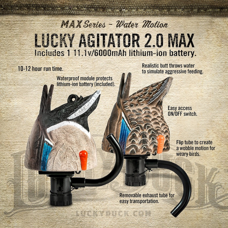 Lucky Duck Agitator HDi 2.0 Max Series Mallard - Canadian