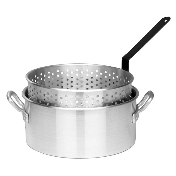Bayou Classic 10-qt Aluminum Fry Pot with Basket