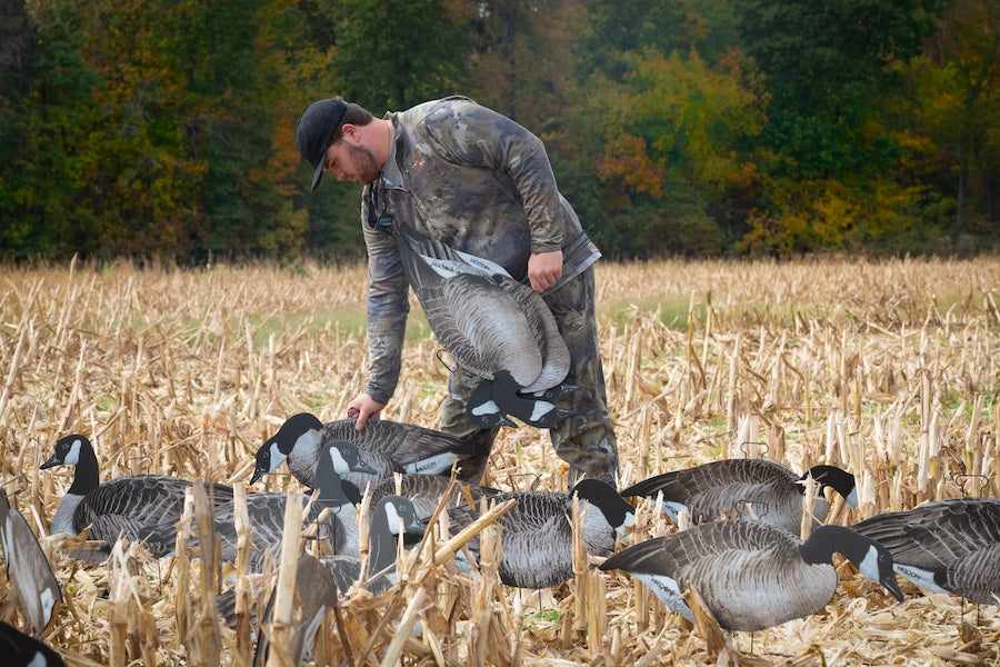 Higdon Flats Lockvögel – 12-teiliges Set Stockenten-Silhouetten Für Die Jagd, Leicht & Realistisch