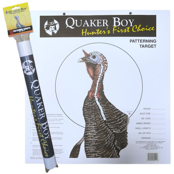 Quaker Boy Turkey Target Rolled 10 Pack
