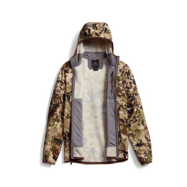 fleece jacket sitka hooded jacket