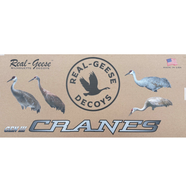 Real-Geese Gen 3 Sandhill Crane Decoys