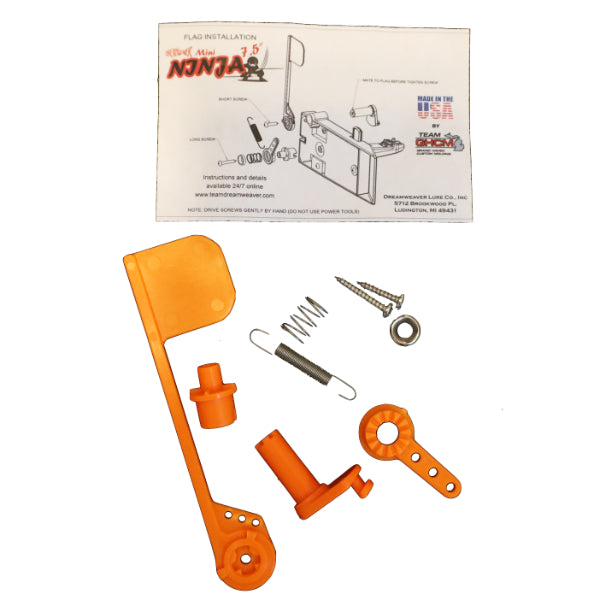 Dreamweaver Ninja Mini Planer Board Flag Kit