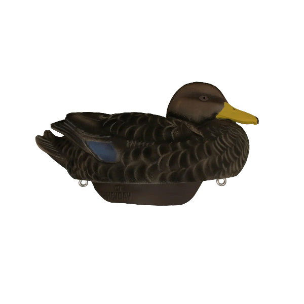 Heyday Fully Flocked Hydrofoam Black Duck Decoys