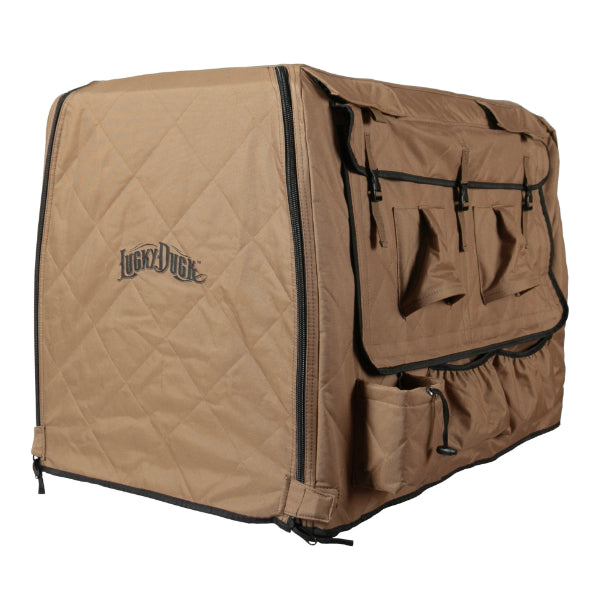 Lucky Duck Intermediate Kennel Cover Tan