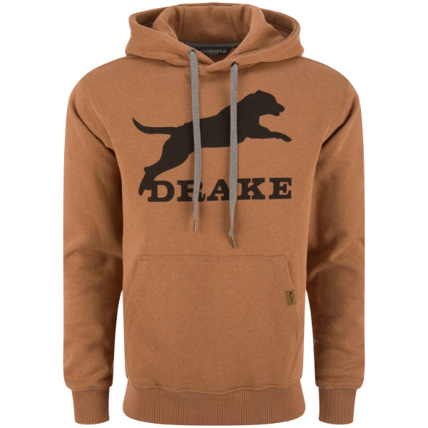 Drake Waterfowl Leaping Lab Graphic Hoody