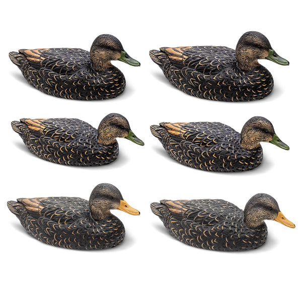 RigEm Right Mainline Black Duck Decoys