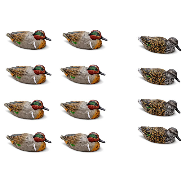 RigEm Right Mainline Greenwing Teal Decoys 12 Pack