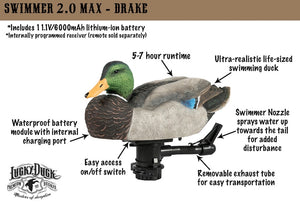 Lucky Duck Super Swimmer 2.0 Max Series Decoy