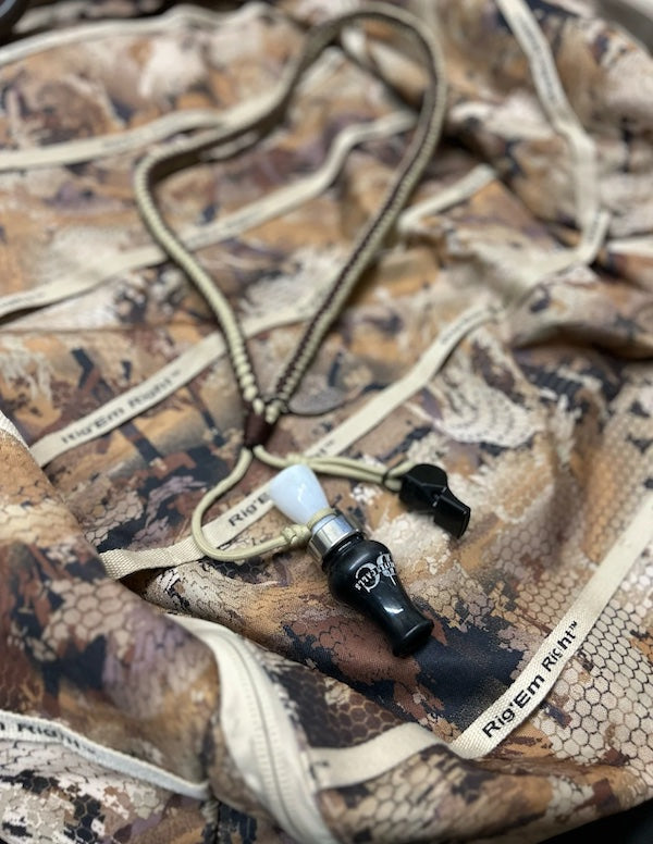 Rig Em Right Turbo Dog Whistle Lanyard