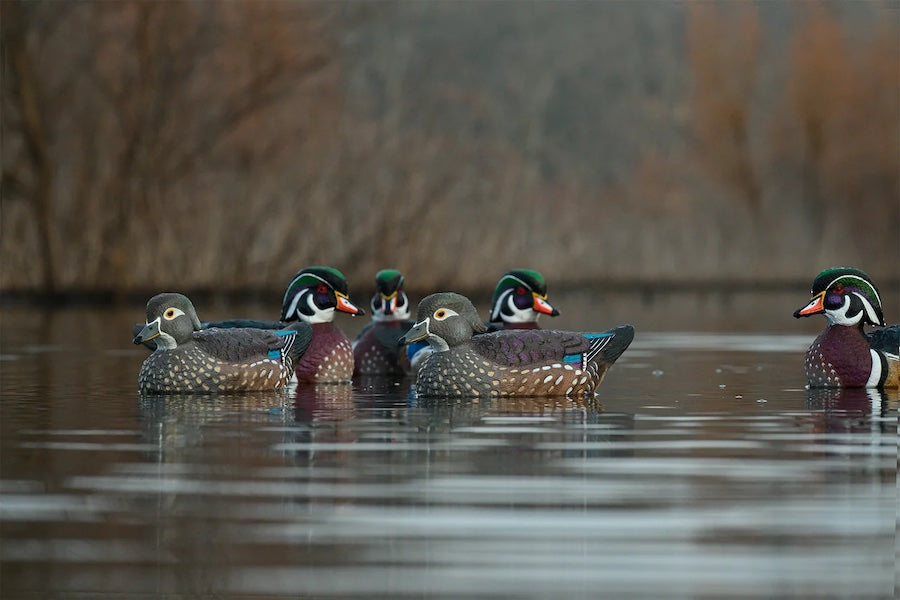 Rig Em Right Mainline Wood Duck Decoys