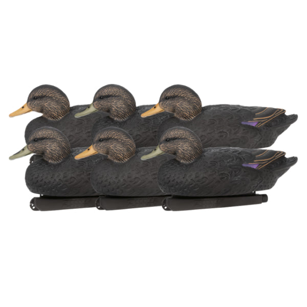 Zink Black Duck Floater Decoys