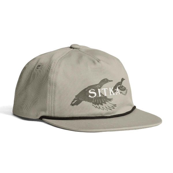 SITKA Rising Teal Unstructured Snapback Oak