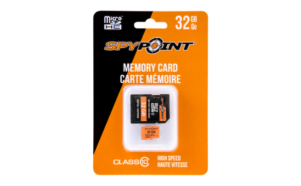 SPYPOINT MicroSD 32GB Card - Canadian Waterfowl Supplies