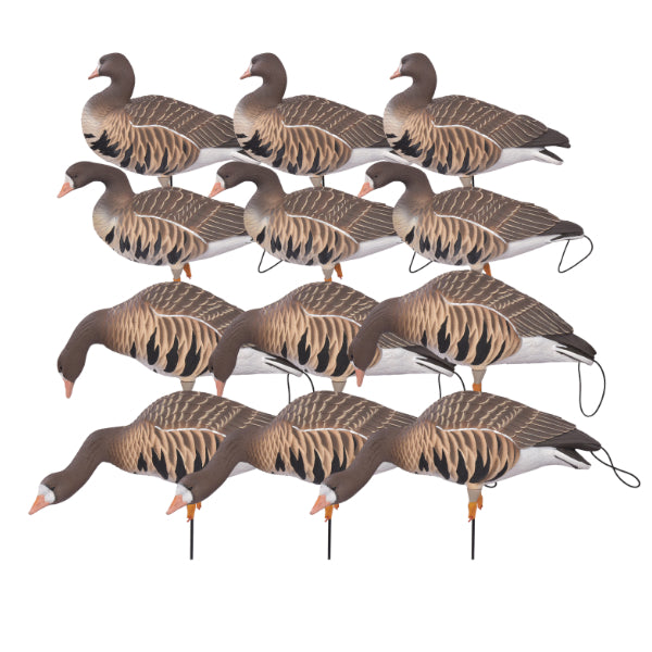 Greenhead Gear Pro Flex Full Body Specklebelly Goose Decoys