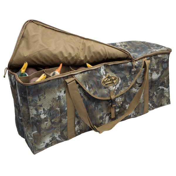 Rig'Em Right 12 Slot Deluxe Duck Decoy Bag Optifade Timber