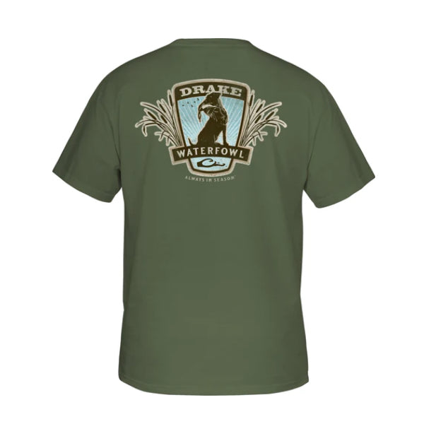 Drake Waterfowl Bird Dog S/S Tee