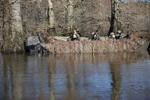 Drake Waterfowl Ghillie Boat Blind