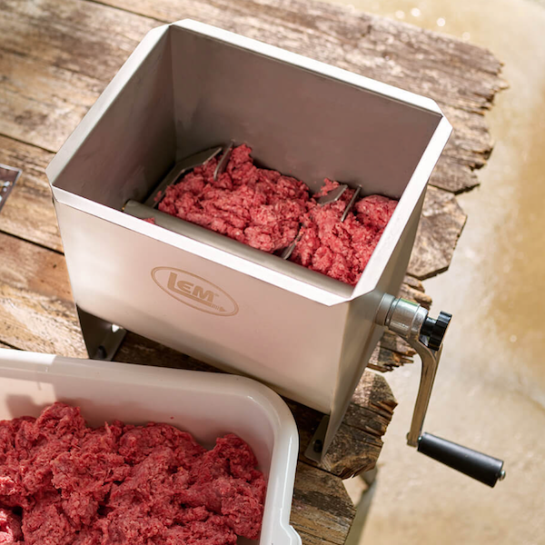 LEM Mighty Bite 20lb Manual Meat Mixer - Canadian Waterfowl Supplies