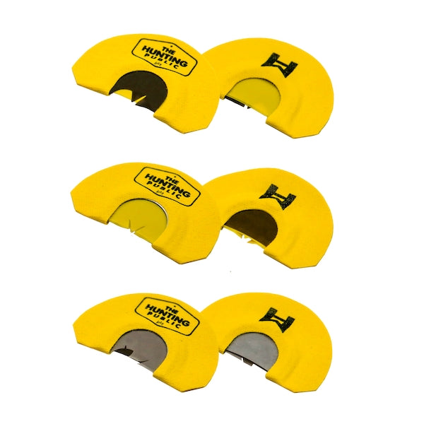 Woodhaven The Hunting Public Turkey Mouth Calls 3 Pack